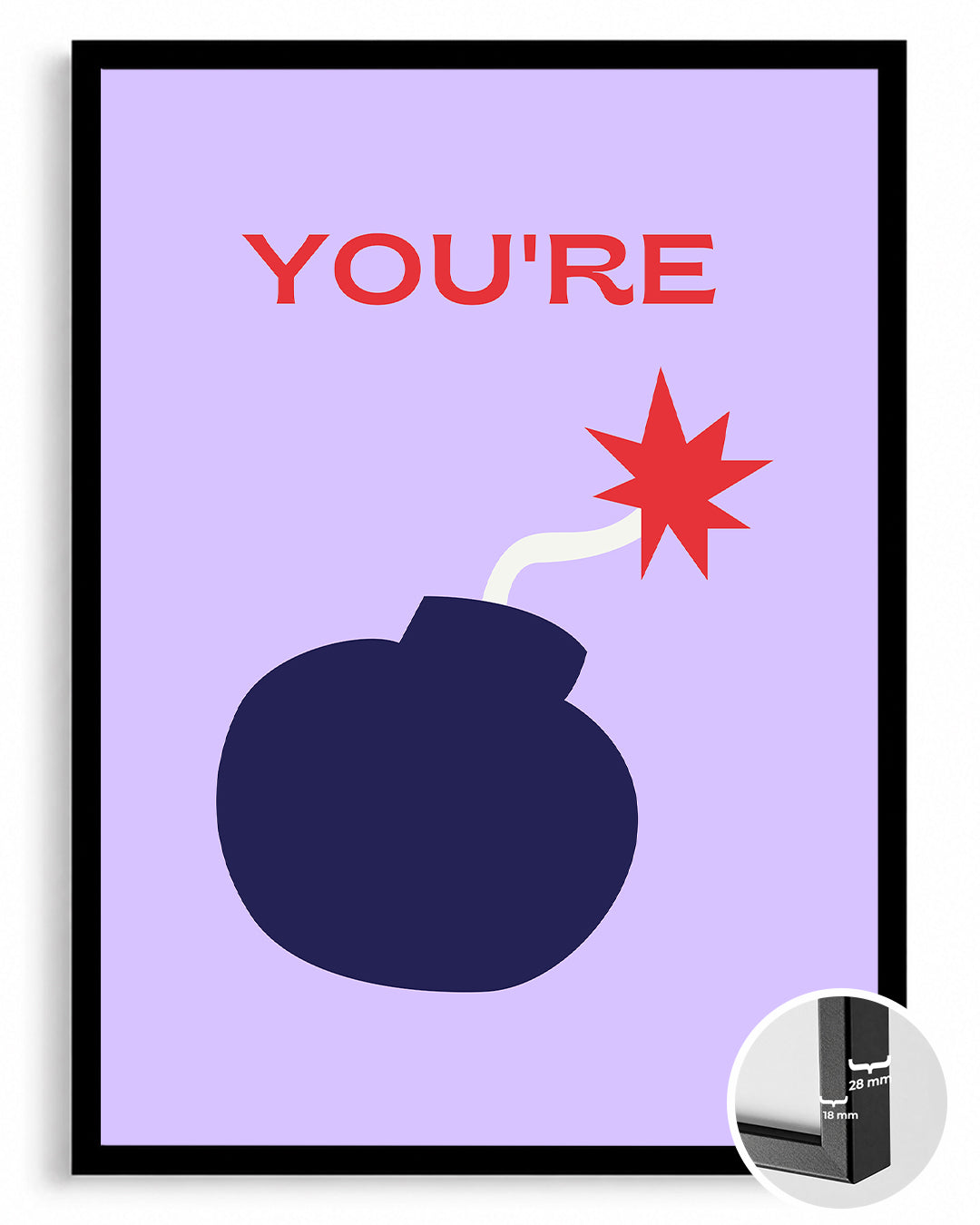 The Bomb Poster Tablosu