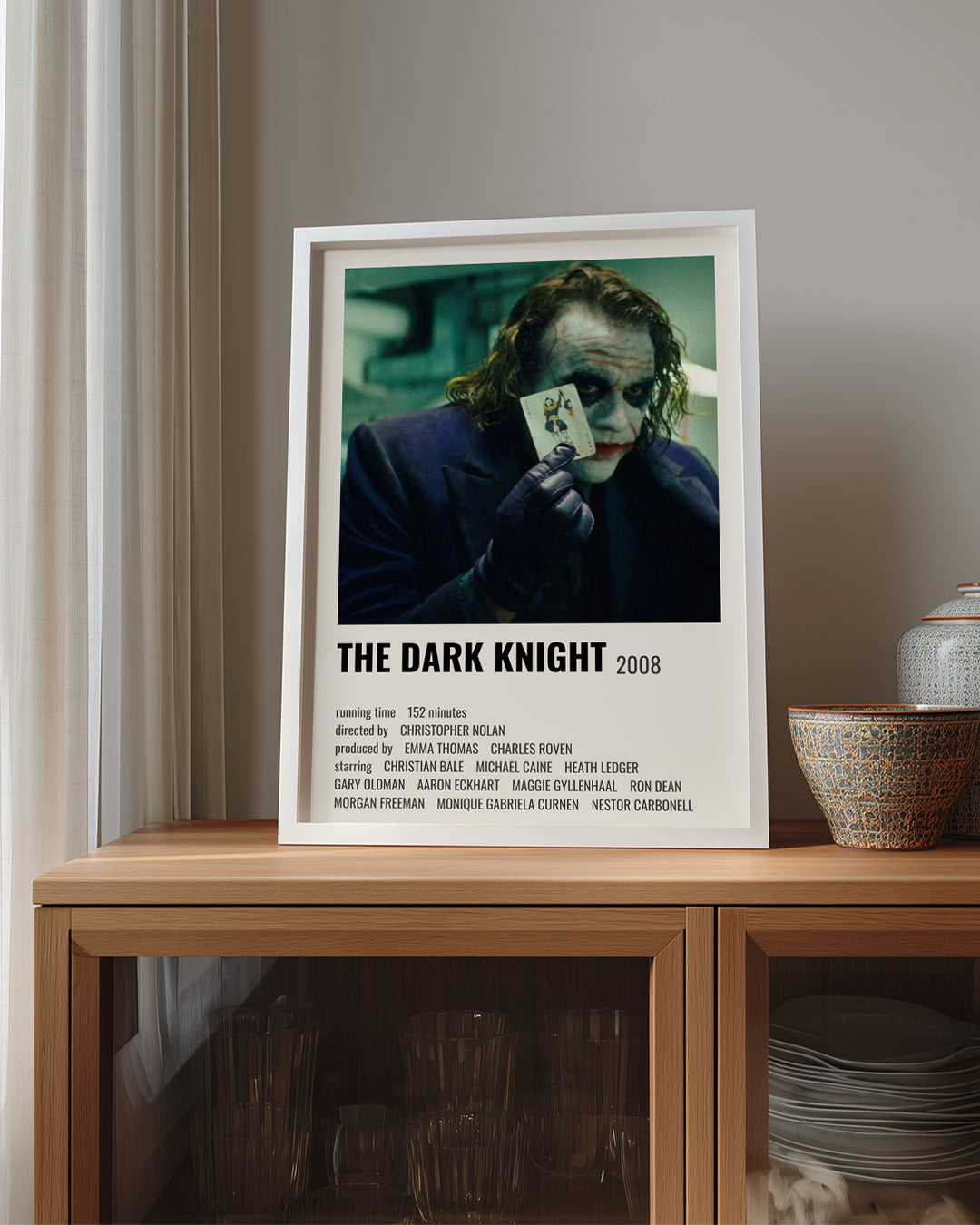 The Dark Knight Poster Tablosu
