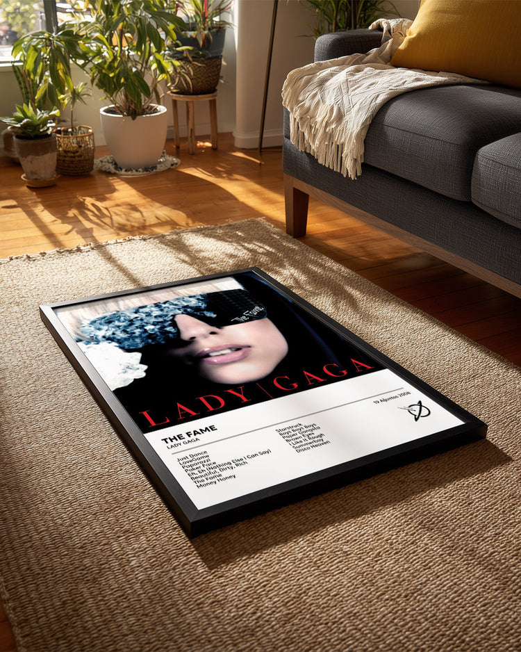 The Fame - Lady Gaga Poster Tablosu