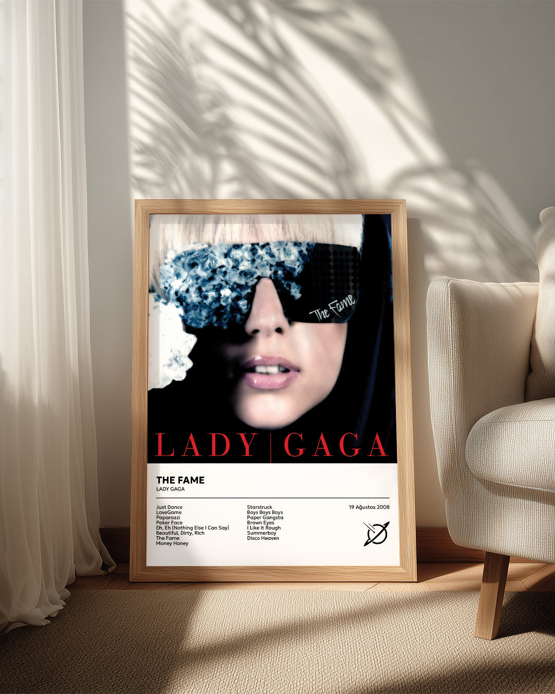 The Fame - Lady Gaga Poster Tablosu