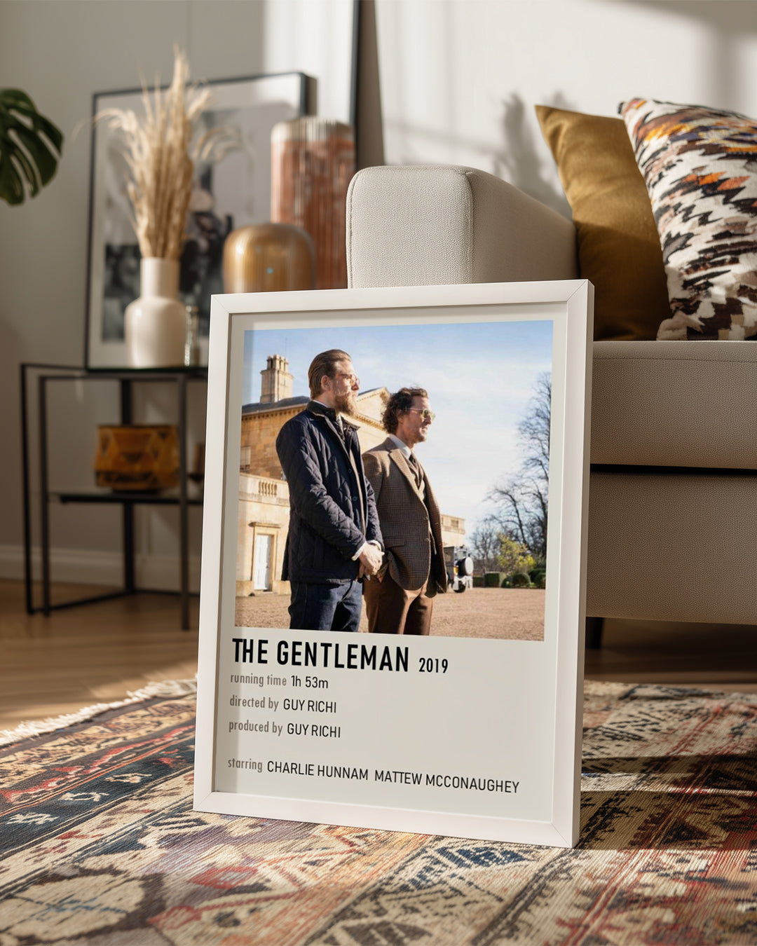 The Gentleman Poster Tablosu