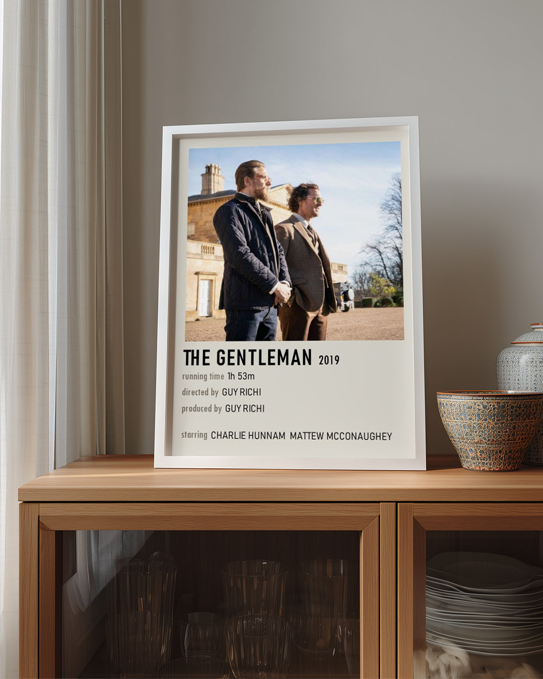 The Gentleman Poster Tablosu