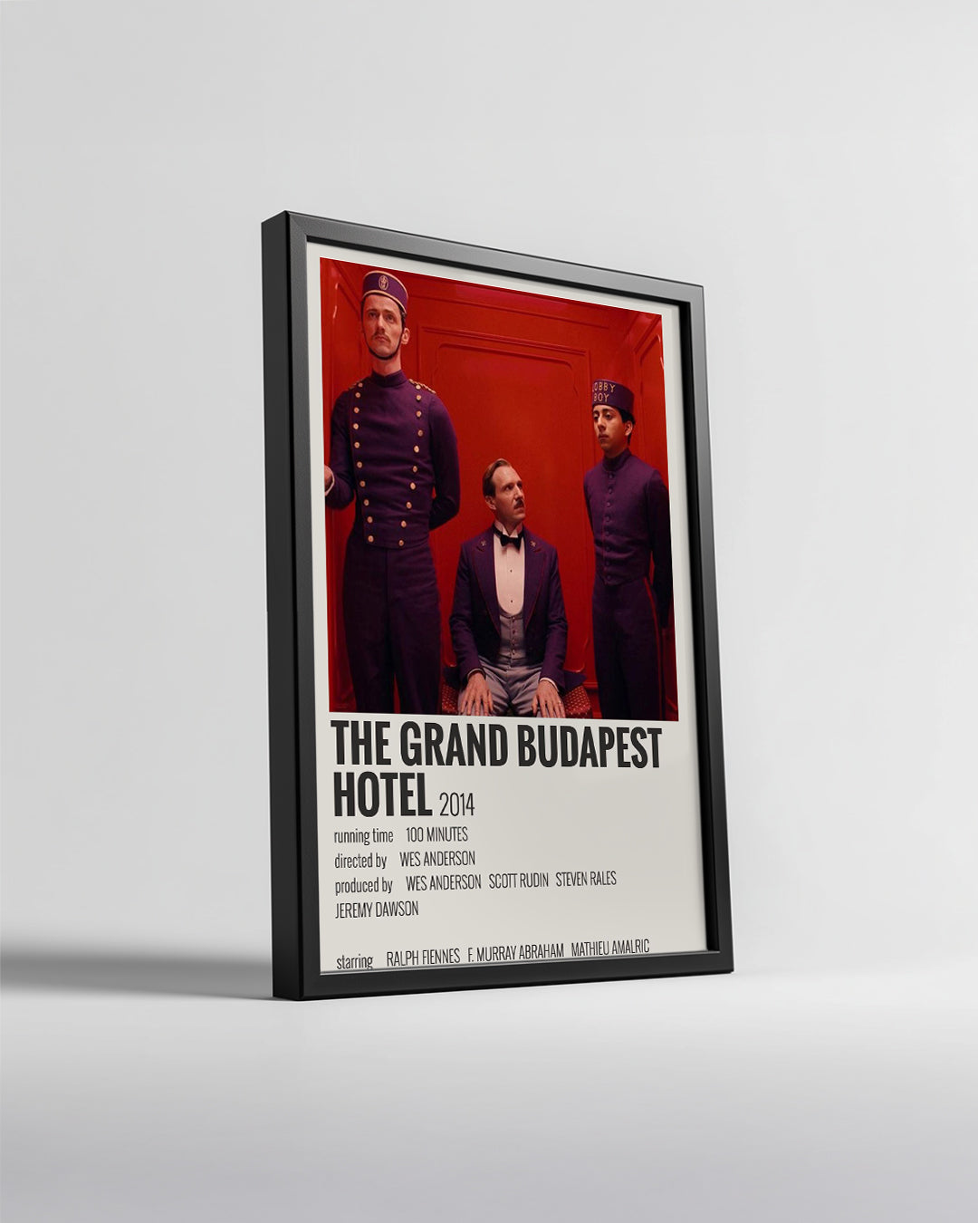 The Grand Budapest Hotel Poster Tablosu