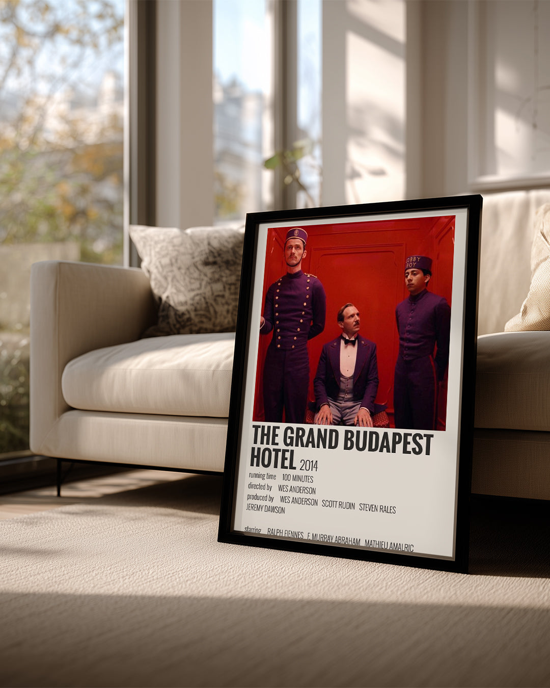 The Grand Budapest Hotel Poster Tablosu