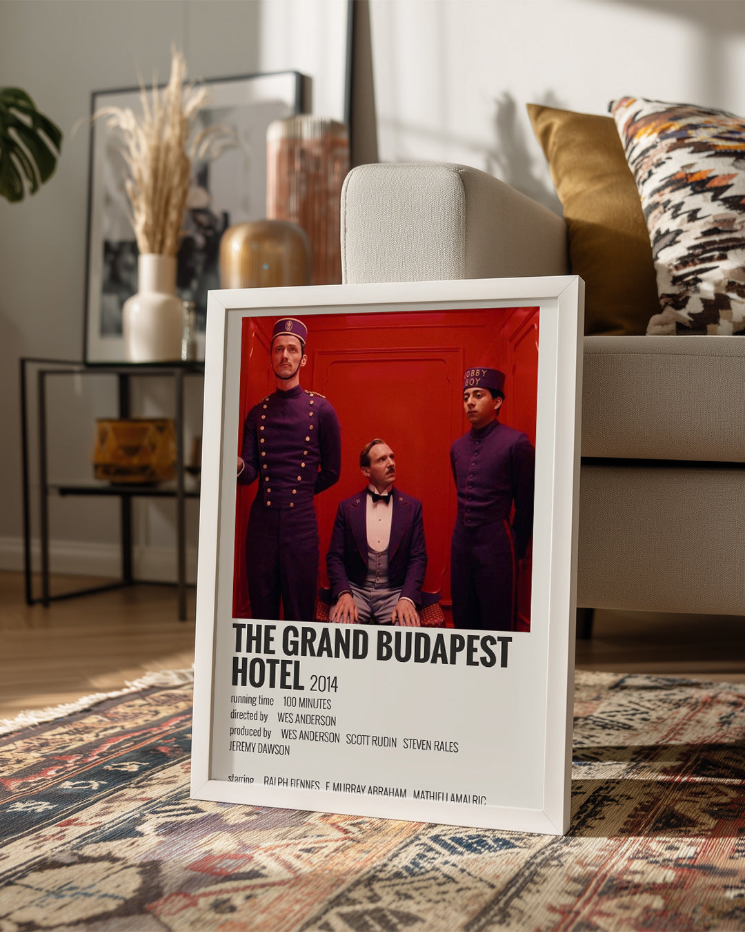 The Grand Budapest Hotel Poster Tablosu