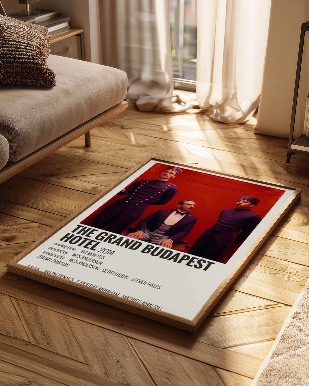 The Grand Budapest Hotel Poster Tablosu