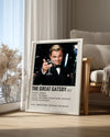 The Great Gatsby Poster Tablosu