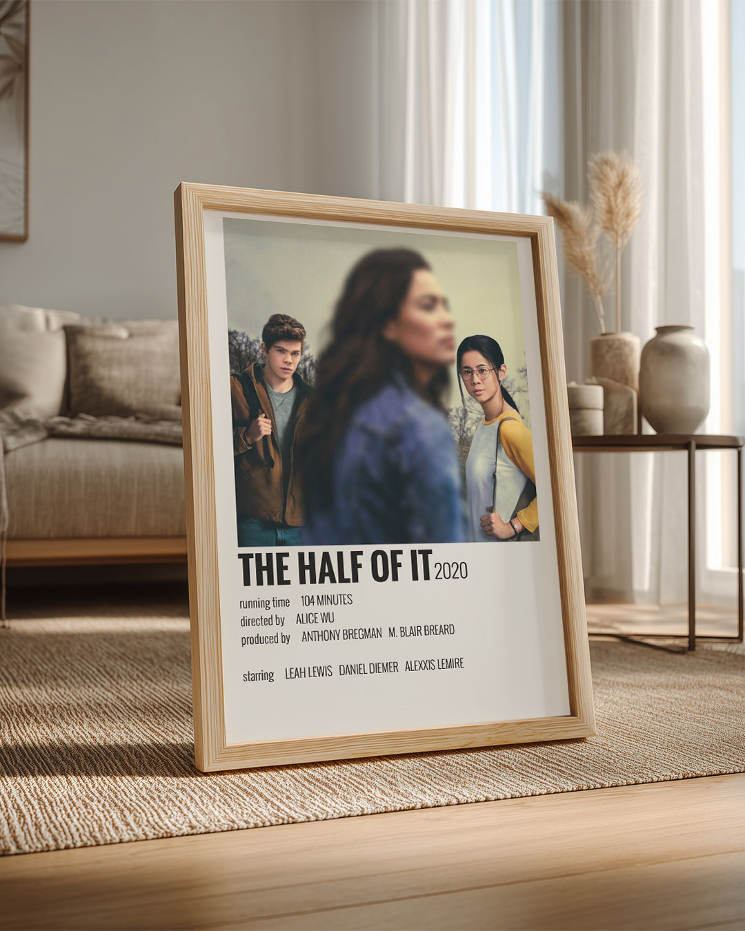 The Half Of It Poster Tablosu