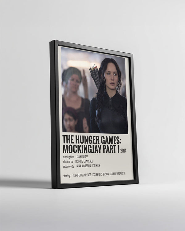 The Hunger Games Mockingjay Part I Poster Tablosu