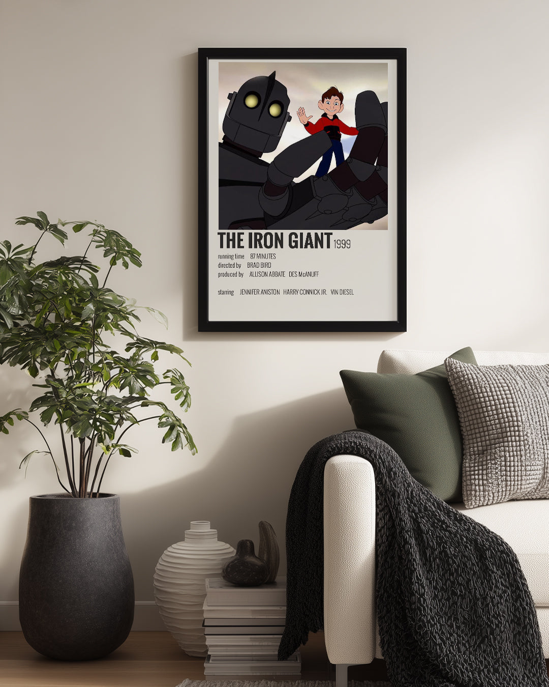 The Iron Giant Poster Tablosu