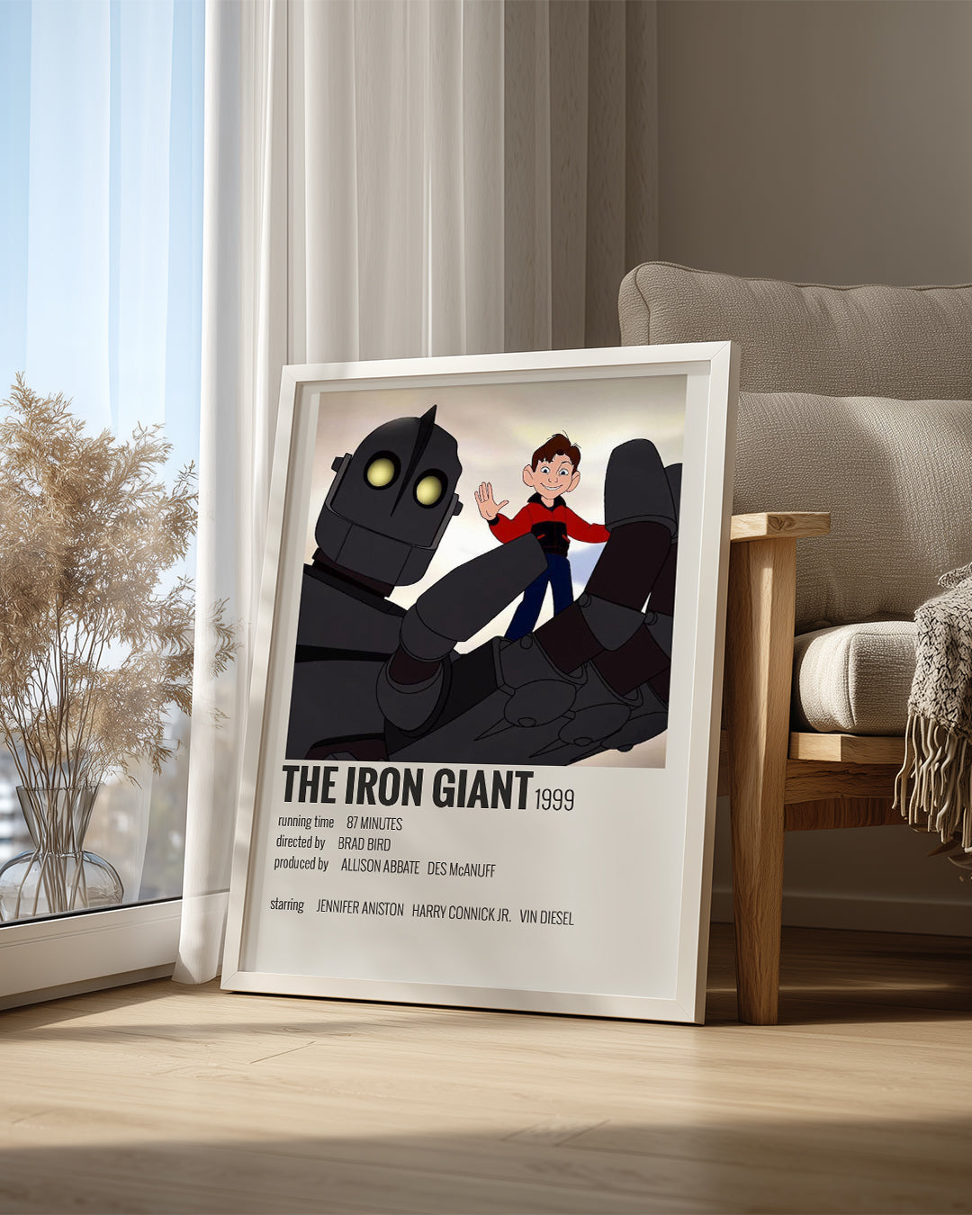 The Iron Giant Poster Tablosu