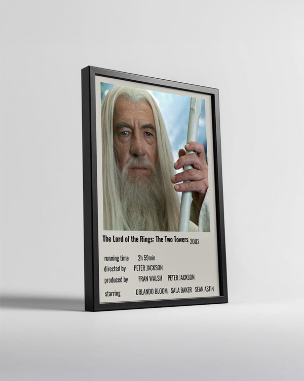 The Lord of the Rings The Two Towers Poster Tablosu