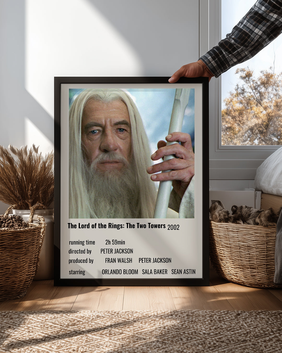 The Lord of the Rings The Two Towers Poster Tablosu