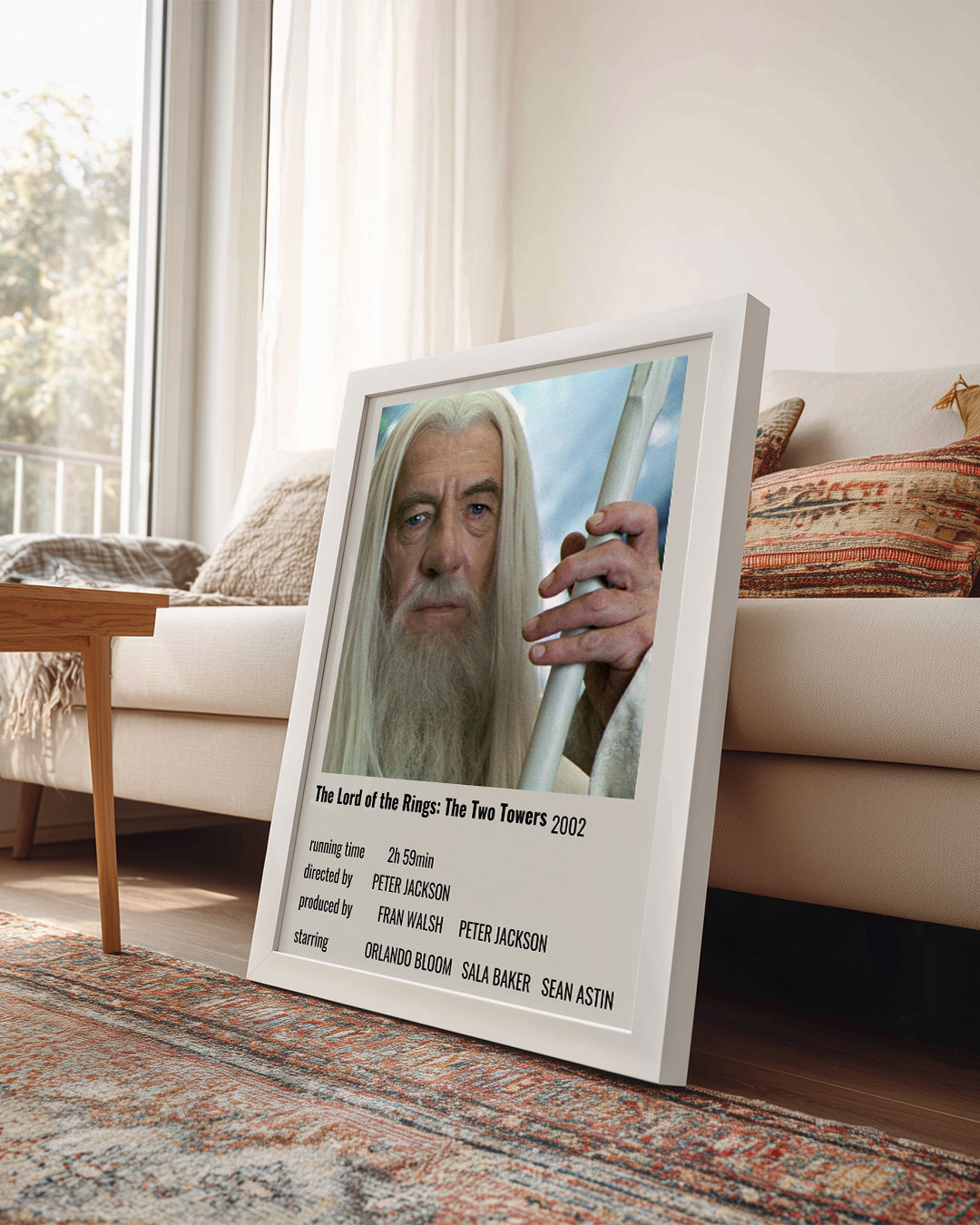 The Lord of the Rings The Two Towers Poster Tablosu