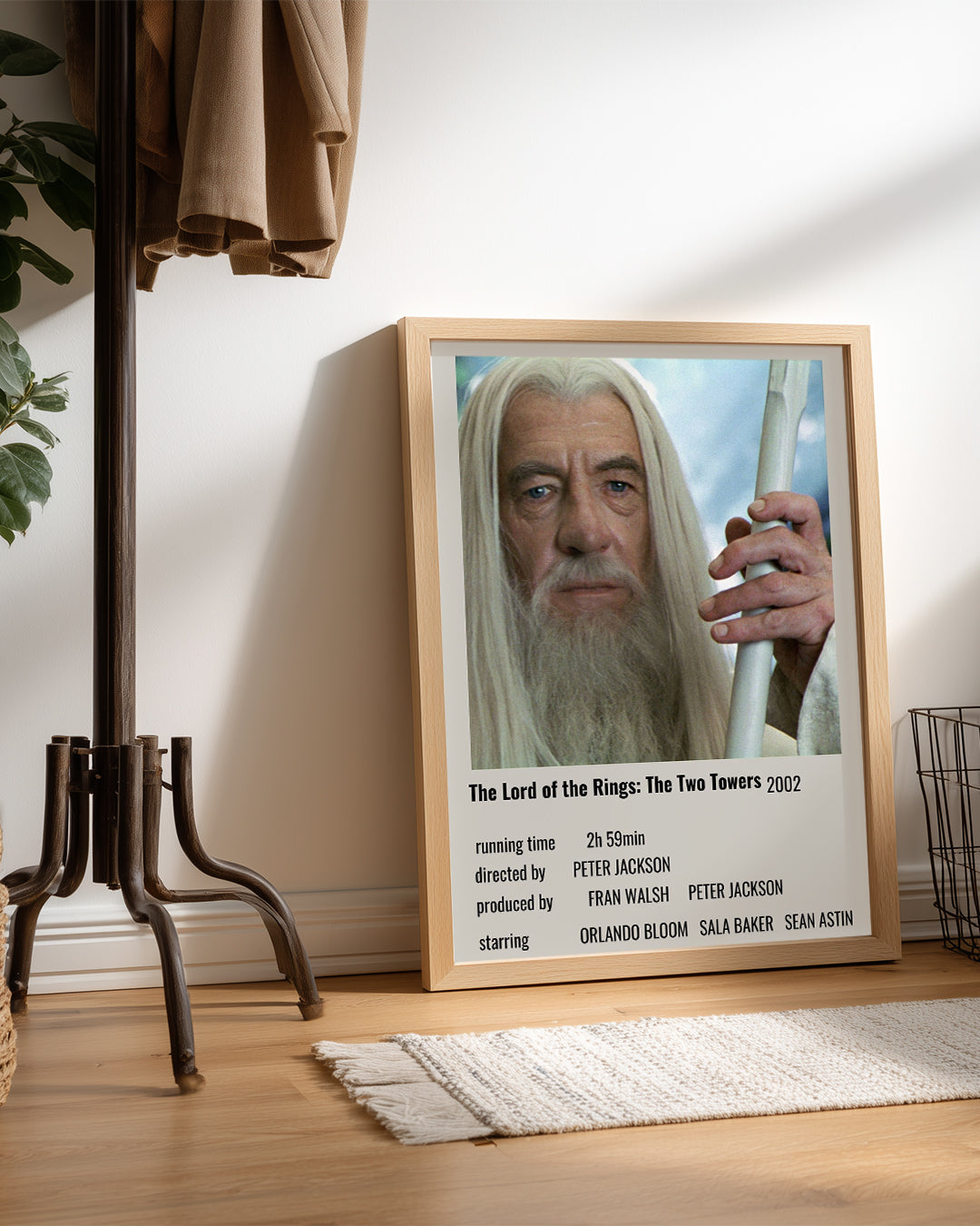 The Lord of the Rings The Two Towers Poster Tablosu