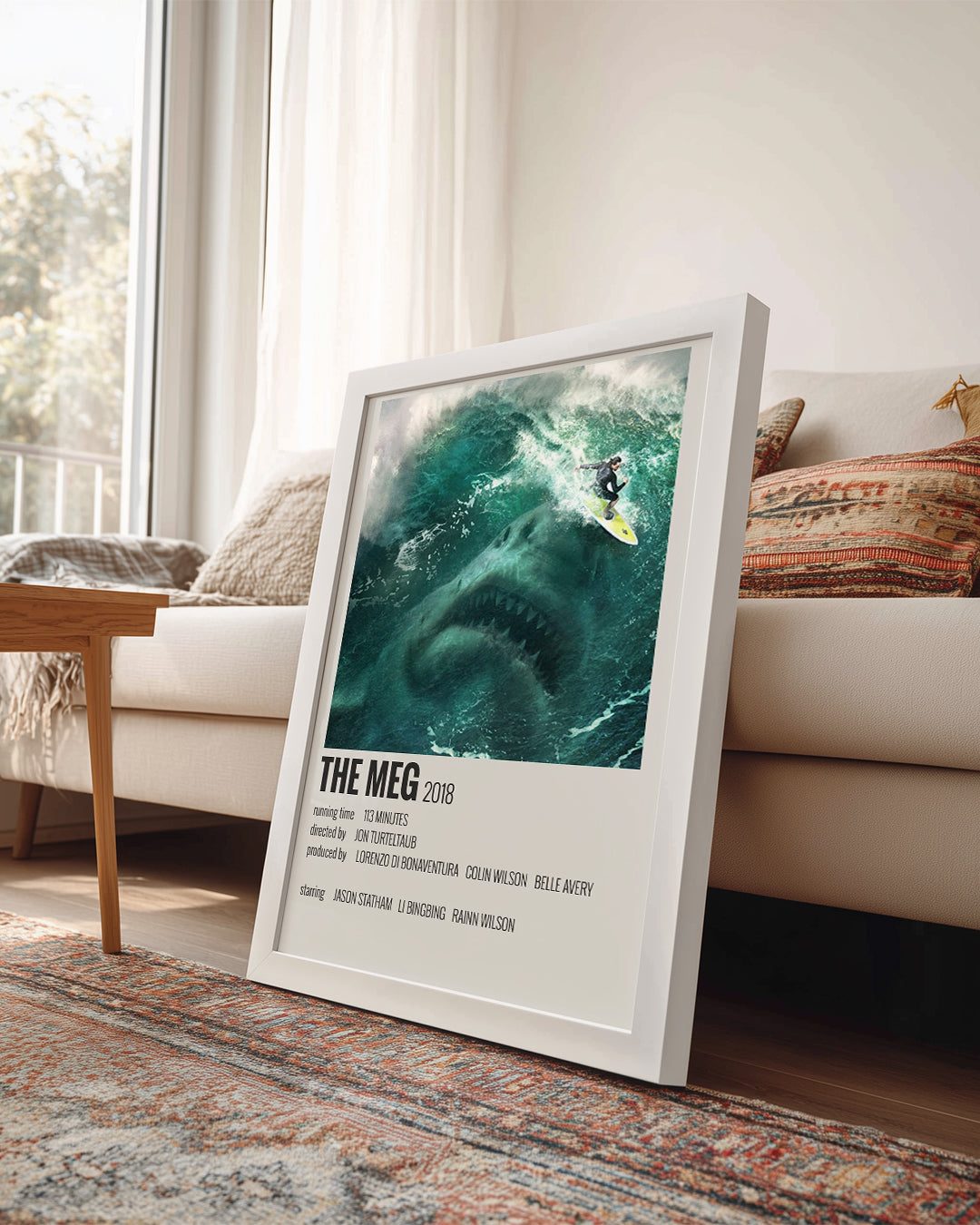 The Meg Poster Tablosu