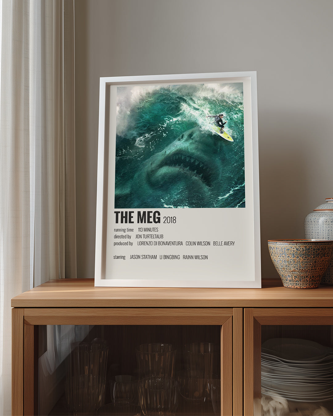 The Meg Poster Tablosu