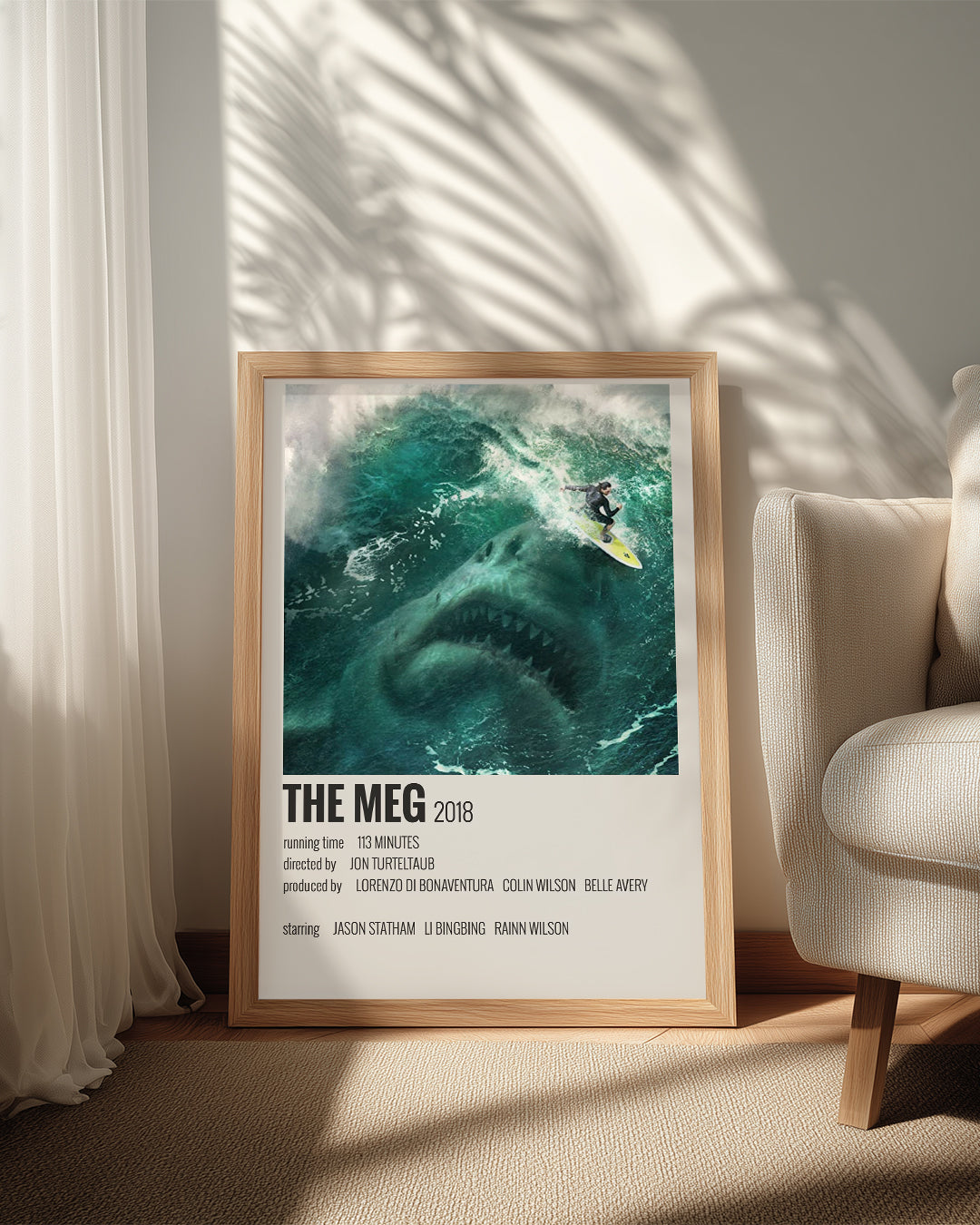 The Meg Poster Tablosu