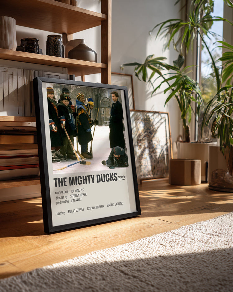 The Mighty Ducks Poster Tablosu