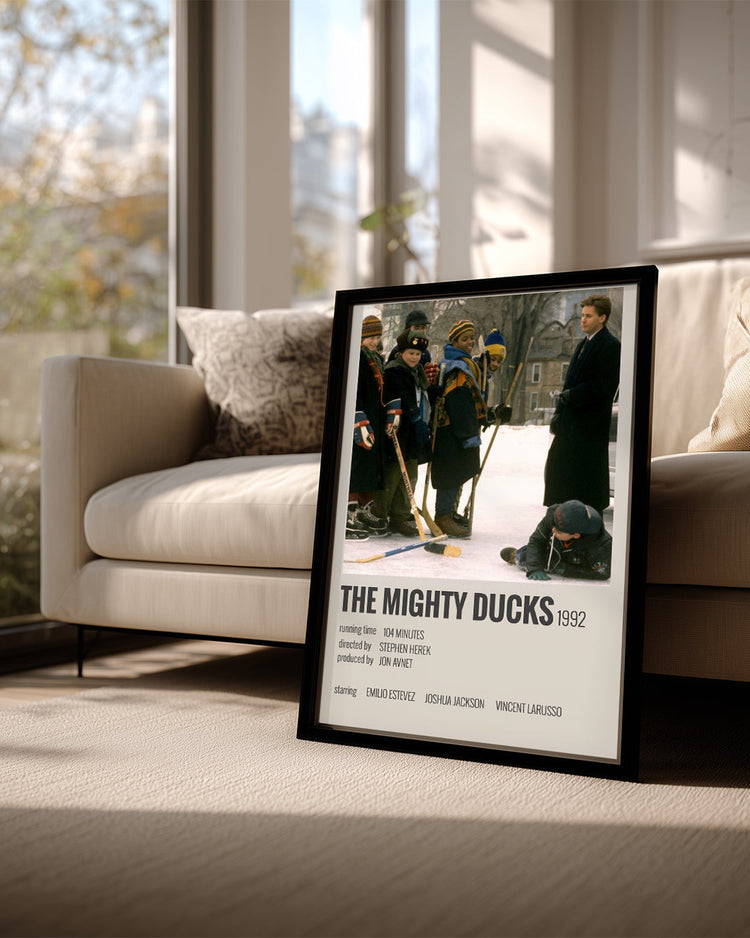 The Mighty Ducks Poster Tablosu