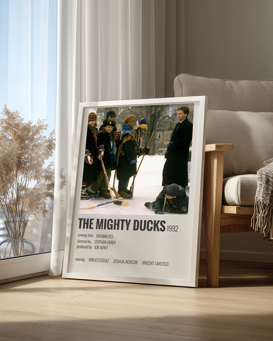 The Mighty Ducks Poster Tablosu