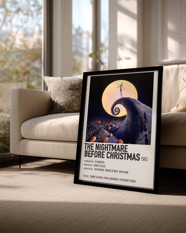 The Nightmare Before Christmas Poster Tablosu