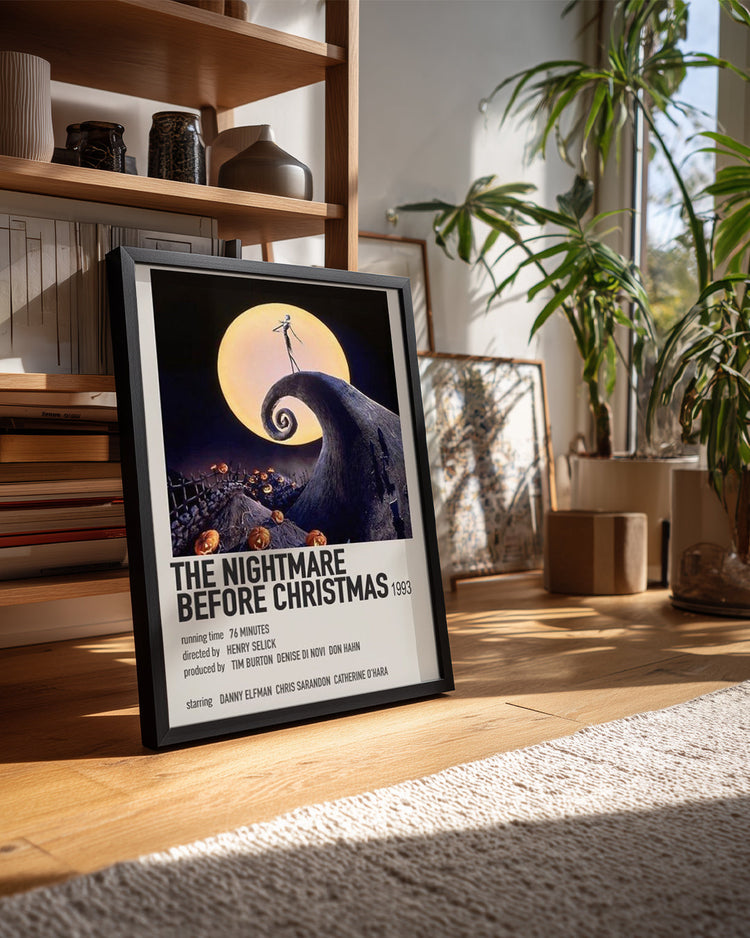 The Nightmare Before Christmas Poster Tablosu