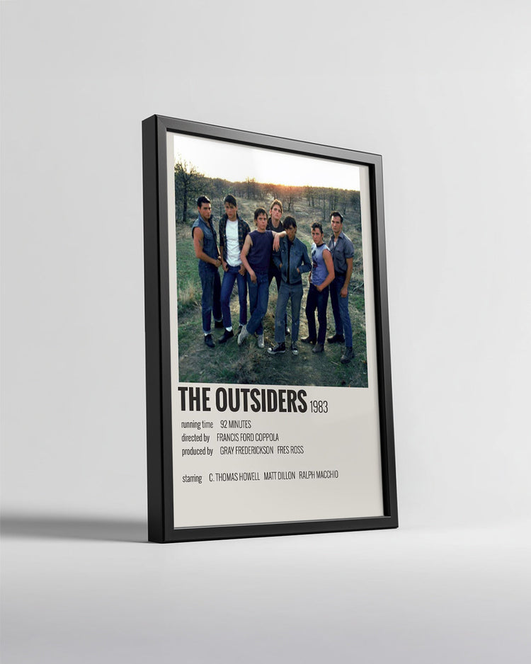 The Outsiders Poster Tablosu