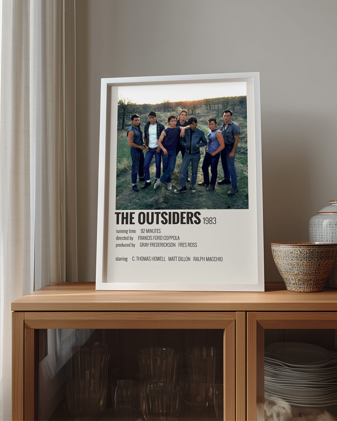 The Outsiders Poster Tablosu