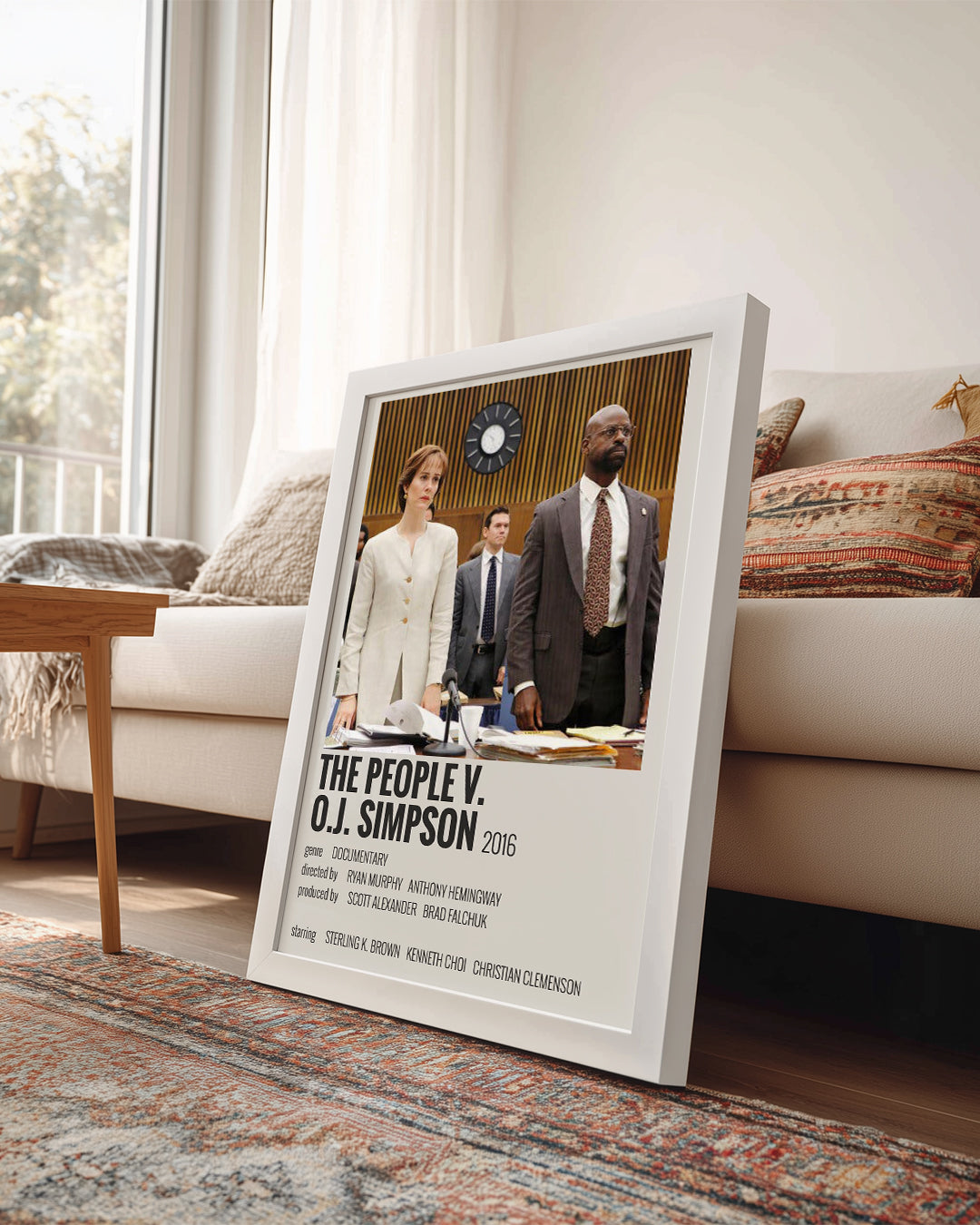 The People V OJ Simpson Poster Tablosu