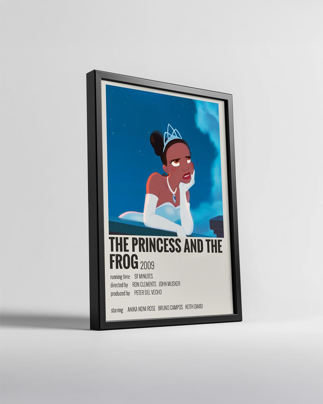 The Princess And The Frog Poster Tablosu