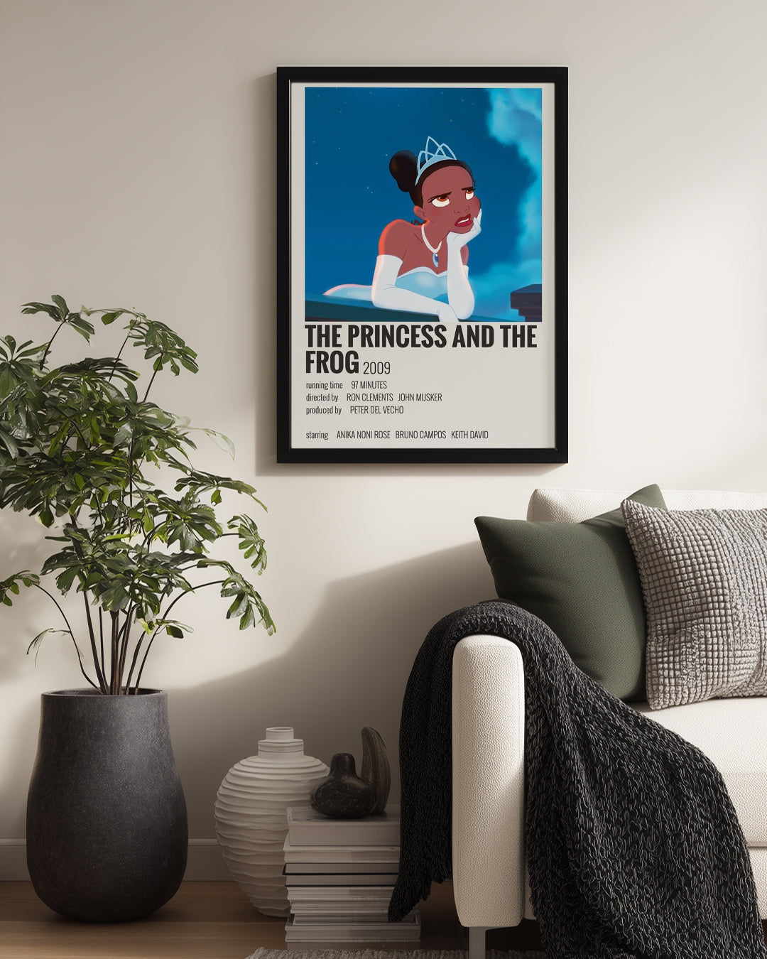 The Princess And The Frog Poster Tablosu