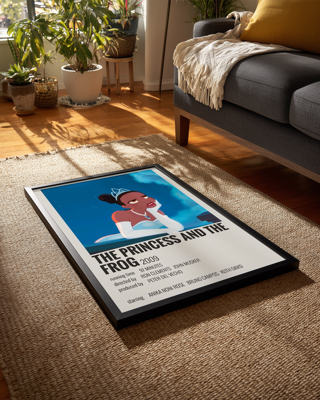 The Princess And The Frog Poster Tablosu