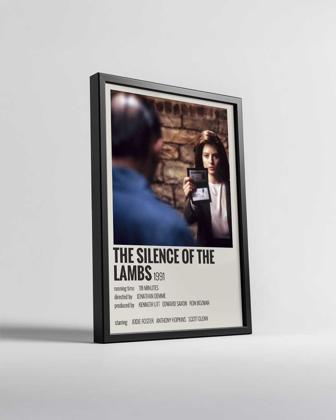 The Silence of the Lambs Poster Tablosu