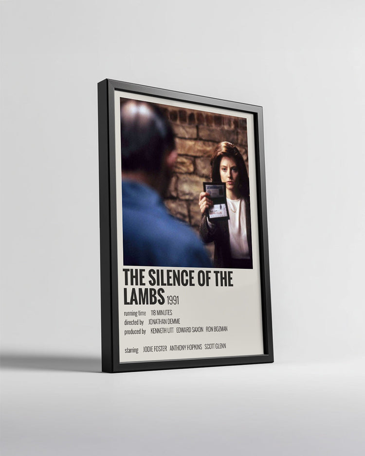 The Silence of the Lambs Poster Tablosu