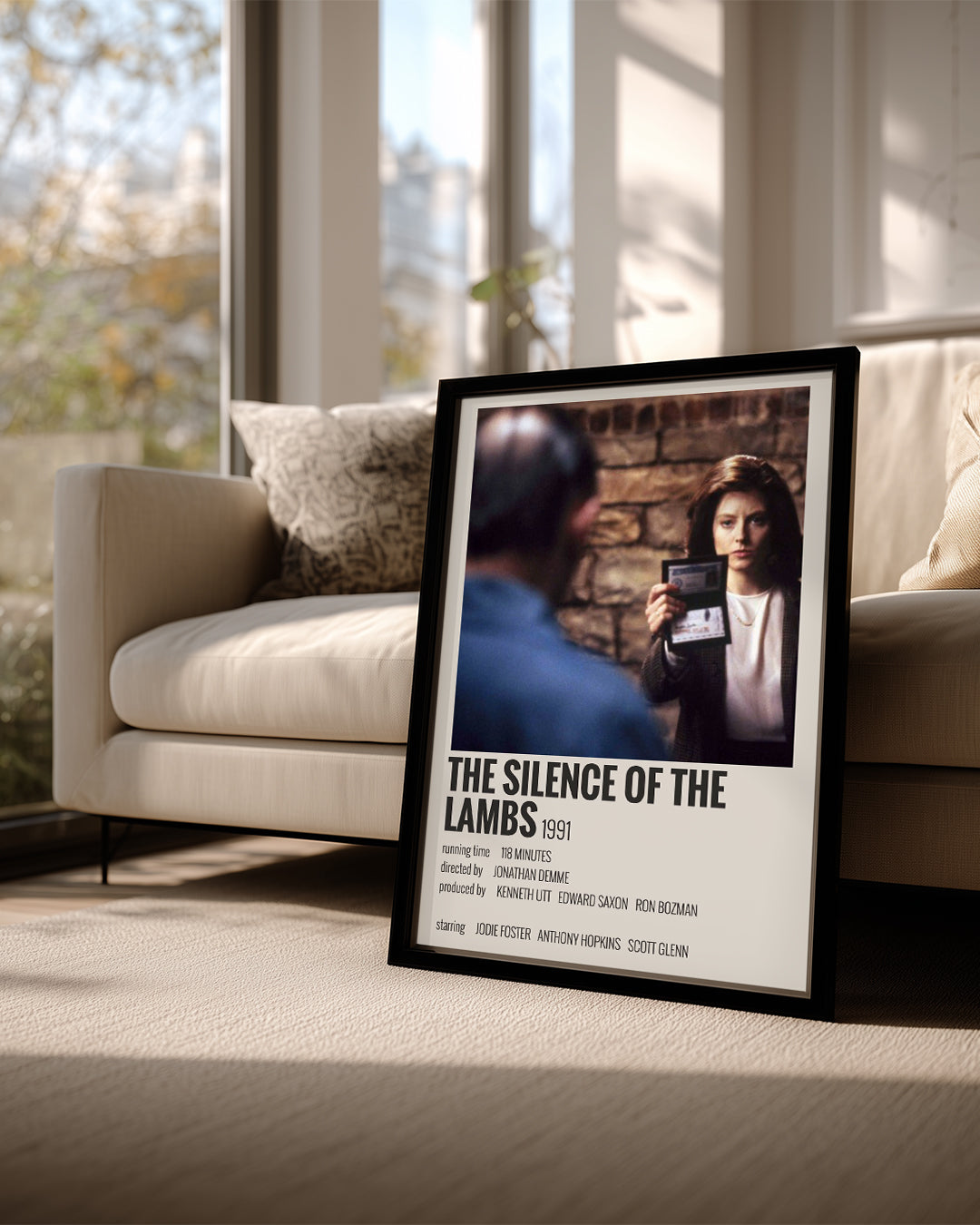 The Silence of the Lambs Poster Tablosu