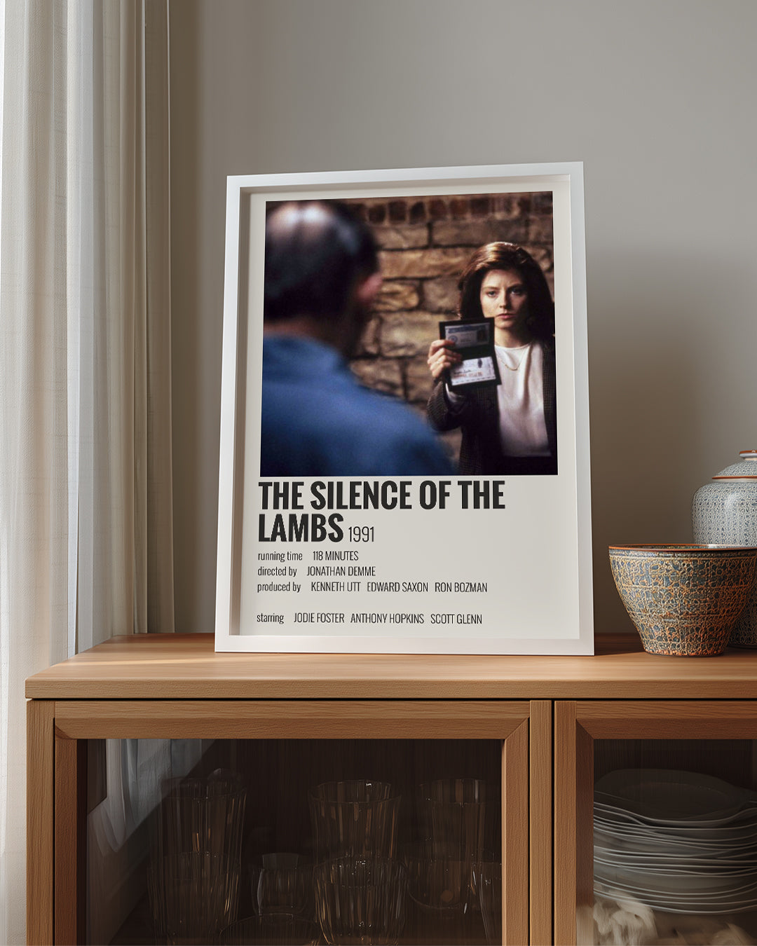 The Silence of the Lambs Poster Tablosu