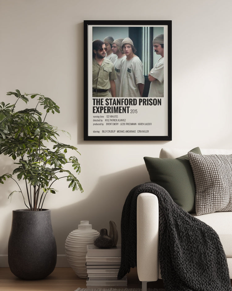 The Stanford Prison Experiment Poster Tablosu