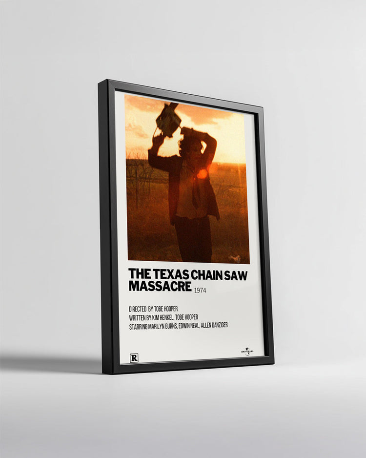 The Texas Chain Saw Massacre Poster Tablosu