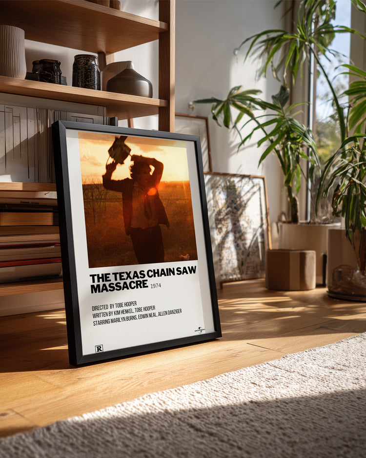 The Texas Chain Saw Massacre Poster Tablosu