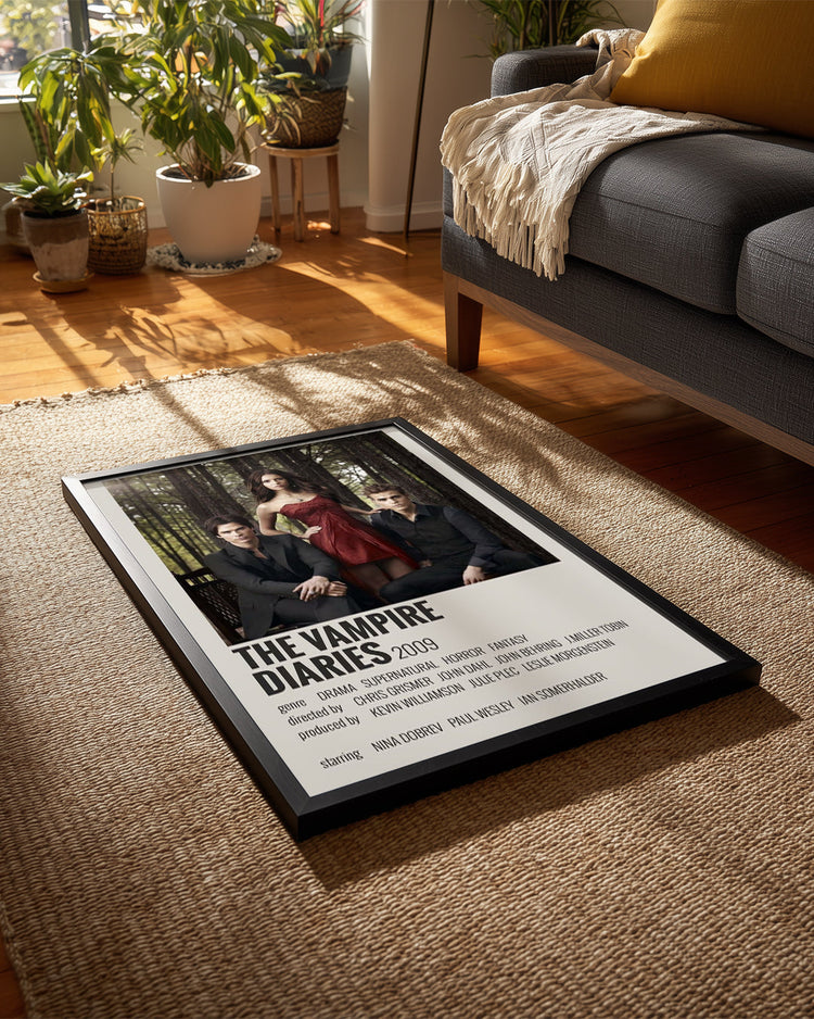 The Vampire Diaries Poster Tablosu