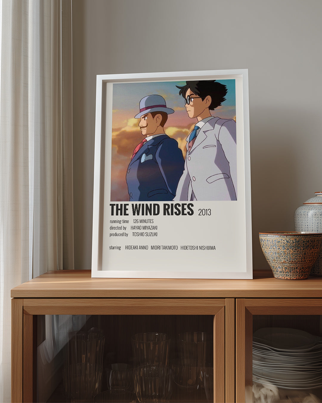 The Wind Rises Poster Tablosu