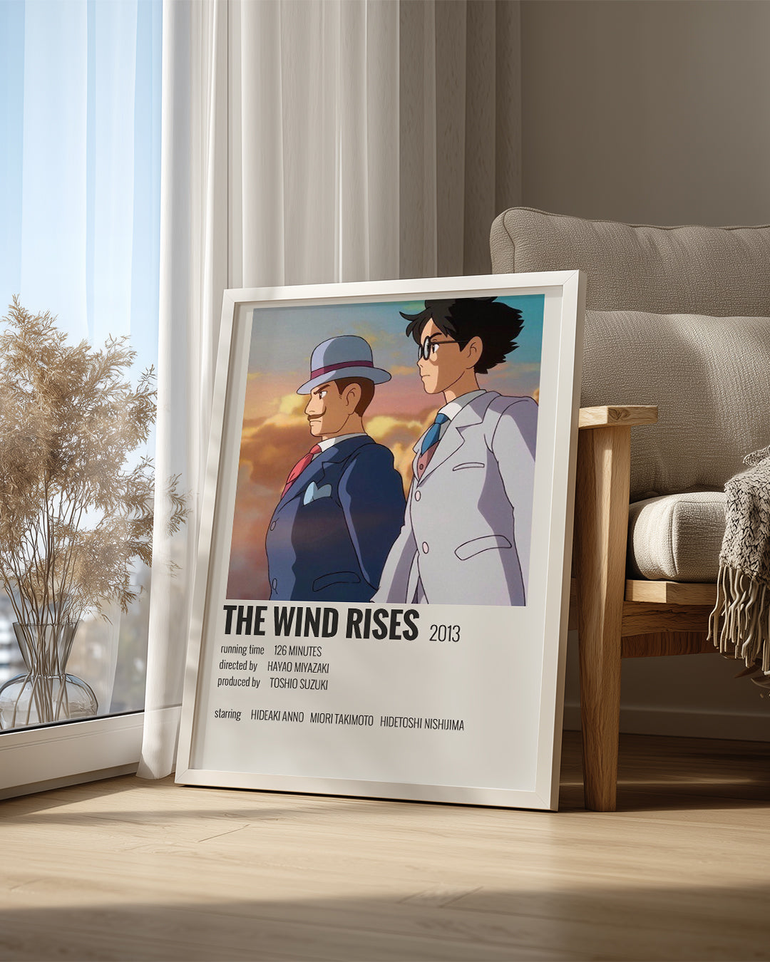 The Wind Rises Poster Tablosu