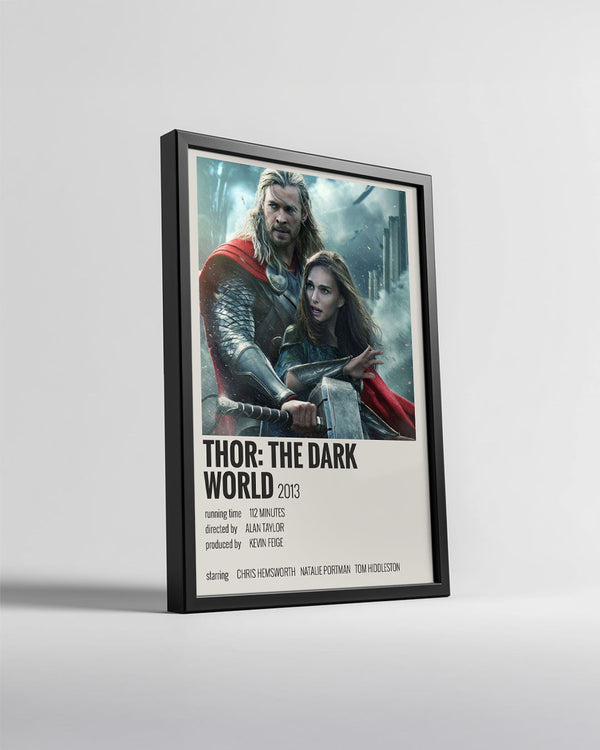 Thor The Dark World Poster Tablosu