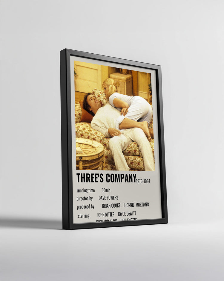 Threes Company Poster Tablosu