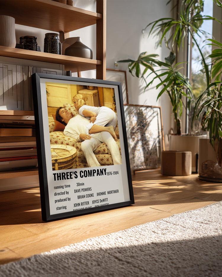 Threes Company Poster Tablosu
