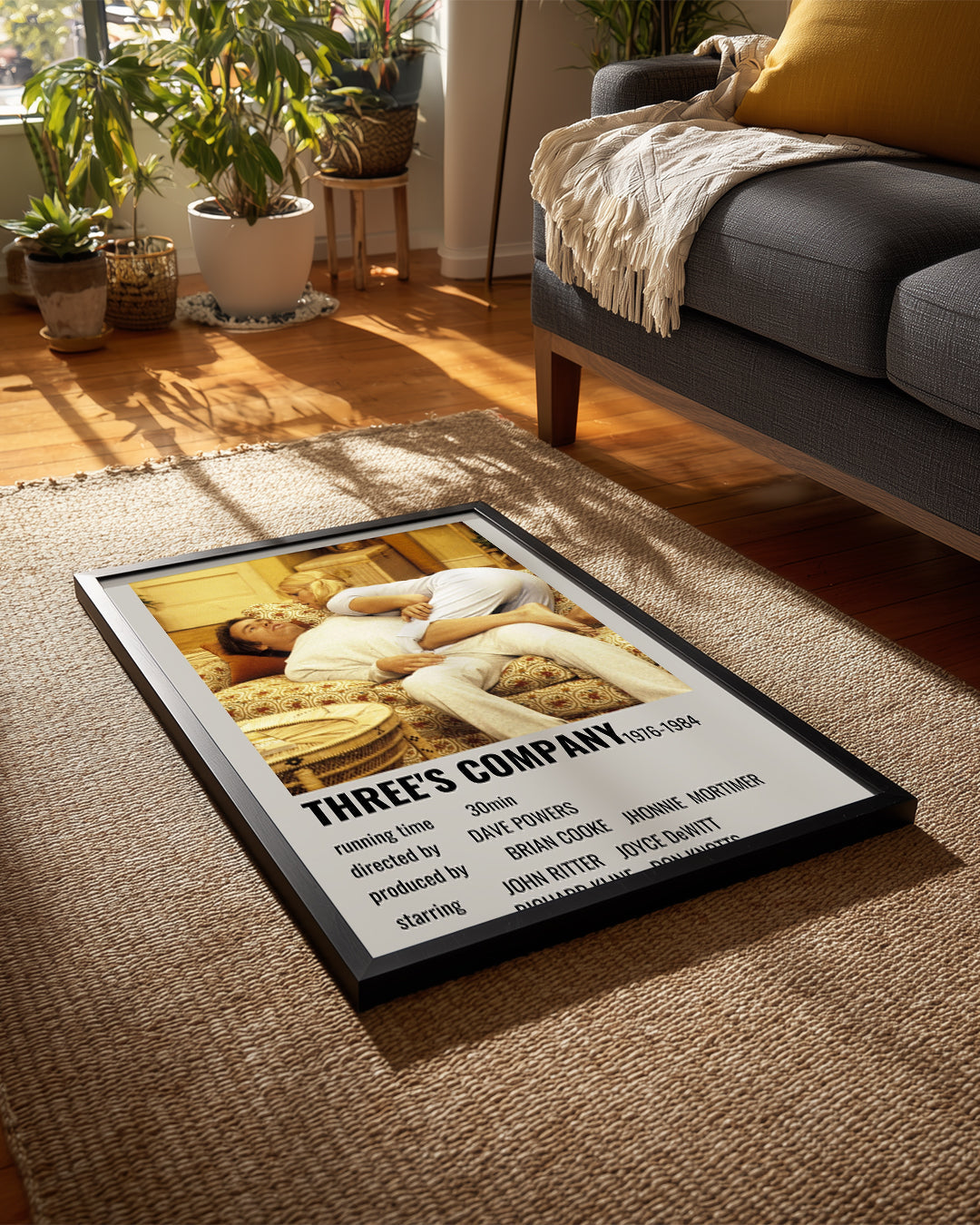 Threes Company Poster Tablosu