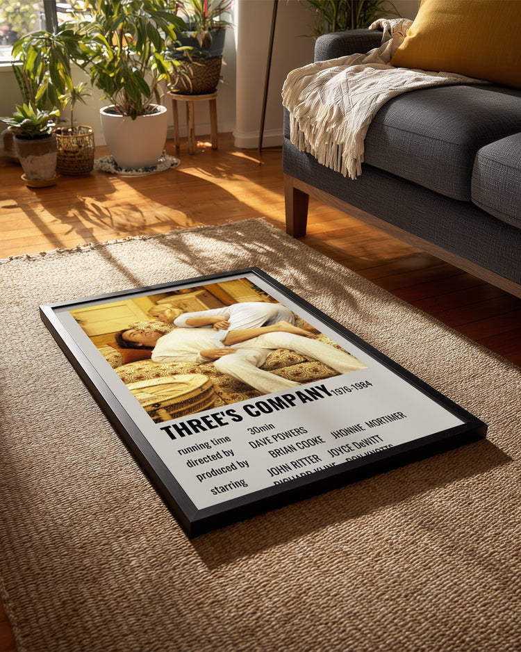 Threes Company Poster Tablosu