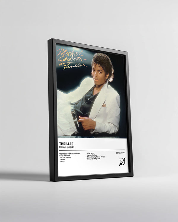 Thriller - Michael Jackson Poster Tablosu