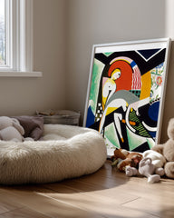 Thunder Color Poster Tablosu